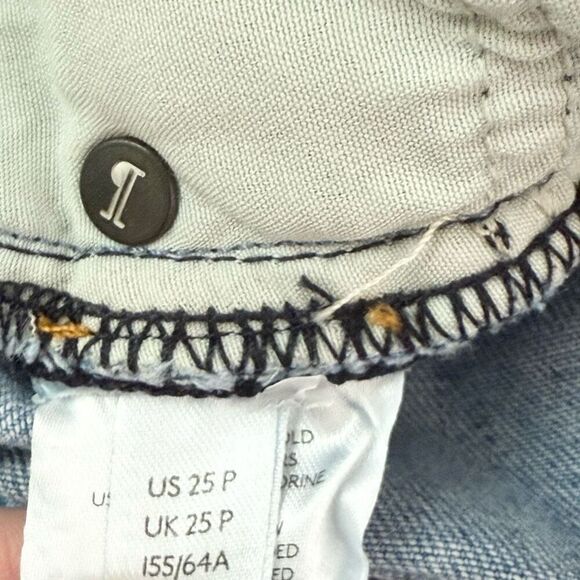 Anthropologie Pilcro High Waist Button Fly Flare The Icon Jeans in Light Wash De - Picture 10 of 10